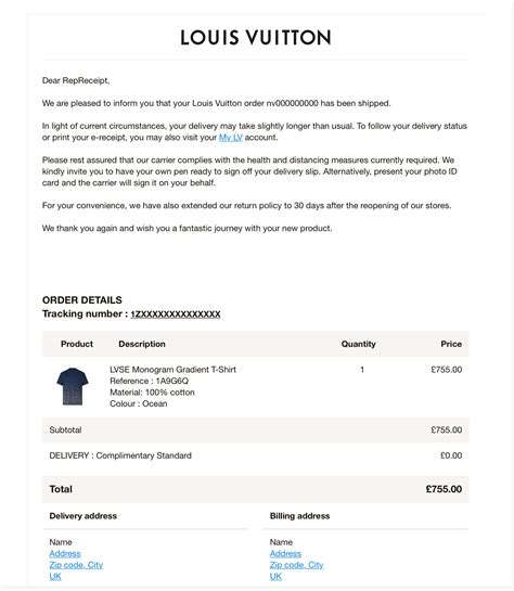 louis vuitton receipt pdf|Louis Vuitton email receipt.